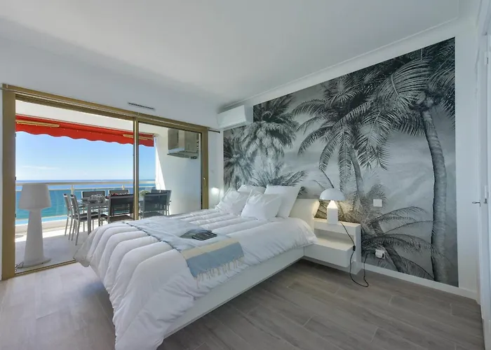 2-br Sea View Private Parking Walk To Beaches Lejlighed *