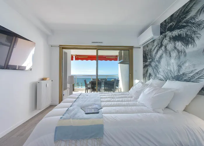 2-br Sea View Private Parking Walk To Beaches * Cannes